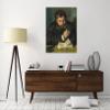 Jaxson Rea "Aguste Renoir Gallery Wrapped Canvas by Claude Monet, 24" x 32" view 3