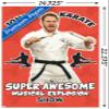 Trends International Parks and Recreation - Johnny Karate Wall Poster, 14.725" x 22.375", Premium Poster & Mount Bundle view 3