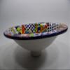 13" X 10" TALAVERA SINK drop in or undermount mexican bathroom handmade ceramic view 4