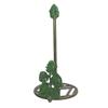 Green Cast Iron Monstera Leaf Design Countertop Paper Towel Holder - Easy Assembly - Adds Rustic Tropical Flair to Kitchen Counter Decor - 14 Inches High view 1
