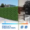 ECOOPTS 20"x20" Faux Ivy Privacy Fence Screen Artificial Boxwood Panels Topiary Hedge Plants for Indoor Outdoor Decoration, #10 Mixed Leaves, 23 Packs view 4