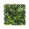 ECOOPTS 20"x20" Faux Ivy Privacy Fence Screen Artificial Boxwood Panels Topiary Hedge Plants for Indoor Outdoor Decoration, #6 Mixed Leaves, 30 Packs view 1