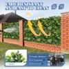 ECOOPTS 20"x20" Faux Ivy Privacy Fence Screen Artificial Boxwood Panels Topiary Hedge Plants for Indoor Outdoor Decoration, #6 Mixed Leaves, 30 Packs view 2