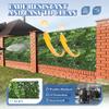 ECOOPTS 40"x40" Faux Ivy Privacy Fence Screen Artificial Boxwood Panels Topiary Hedge Plants for Indoor Outdoor Decoration, #4 Mixed Leave, 8 Packs view 2