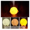 TTPP 880ml Humidifier 3D Moon Lamp Humidifier with LED 3 Colors Night Light USB Aromatherapy Diffuser for Bedroom, Office, Gift view 3