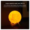 TTPP 880ml Humidifier 3D Moon Lamp Humidifier with LED 3 Colors Night Light USB Aromatherapy Diffuser for Bedroom, Office, Gift view 4