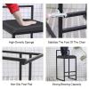 Wddwymll Bar Stools Set of 2-25.5" Counter Height Bar Stool, Urban Industrial Counter Chairs for Bar Dining Room and Kitchen, Easy to Assemble, Maximum Load 330 LB view 4