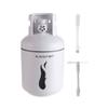 TTPP 3 in 1 Humidifier with Night Light Small Fan 300ml Portable Mini Car USB Humidifier for Home Car Bedroom Office Travel-White view 1