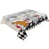 LEOSUCRE Tablecloth Rectangle Table Cloths 54 x 108, Fat Chef Tablecloths Waterproof Tablecloth Outdoor Table Cloth Table Cover Kitchen Dinning Tabletop Cook Gnomes Buffalo Plaid Burlap Backdrop view 4