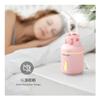 TTPP 3 in 1 Humidifier with Night Light Small Fan 300ml Portable Mini Car USB Humidifier for Home Car Bedroom Office Travel-Blue view 4