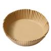 6.3in Air fryer parchment paper liners 100Pcs Non-Stick Air Fryer Liners Food Grade Baking Paper Baking Microwave Baking Paper for Air Fryer, Streamer Pans No Burn Easy Cleanup view 1