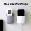 MYUBWTF Remote Control Holder Storage Box, Remote Control Holder Wall Mount Holders For air conditioner remote control, TV remote control device, Phone (white) view 2