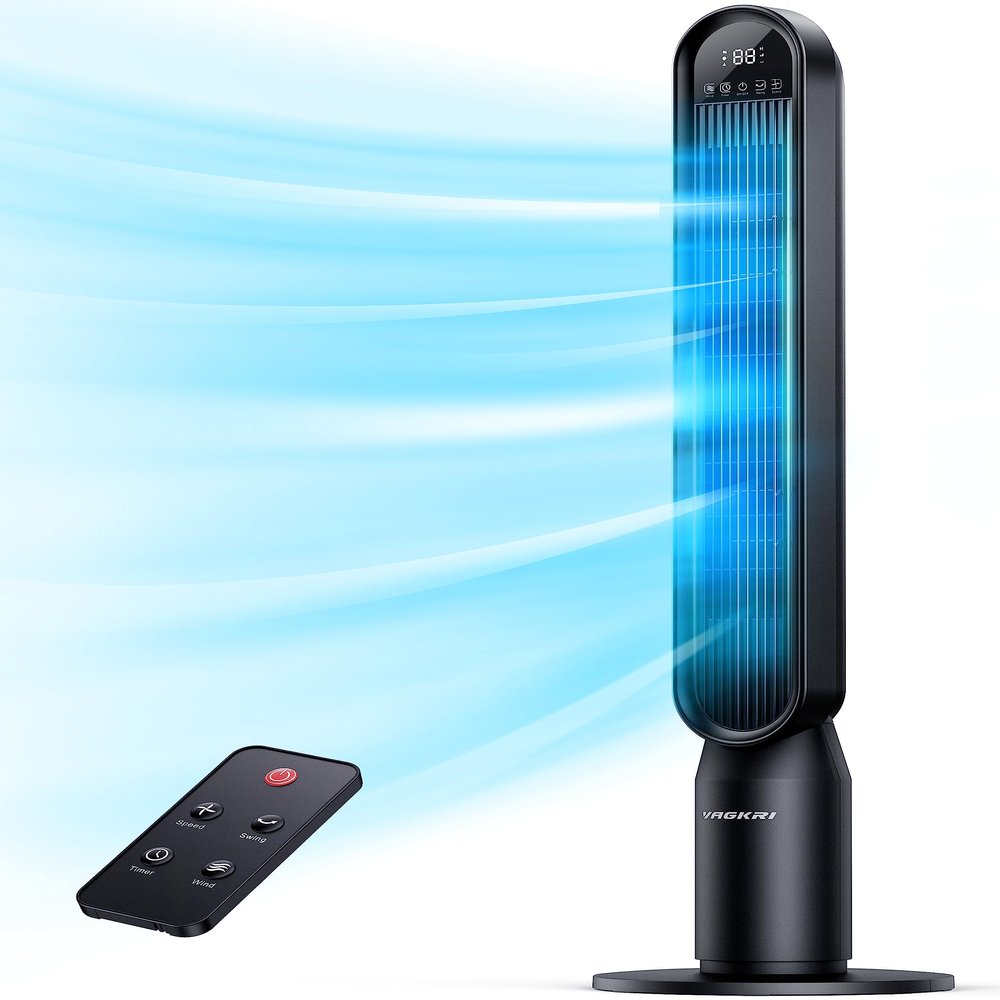 VAGKRI Tower Fan for Bedroom