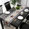 4th of July Table Runner 72 inches Long Freedom Stars Independence Day Rustic Wood Patriotic Coffee Table Runner for Kitchen/Dining Runners for Party Decor Dresser Scarves Tabletop Decoration 18x72in view 2