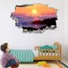 Clouds 3D Wall Sticker Room Decor Bedroom Decal Sunrise Removable Kids Boys Girls Wall Tattoo Landscape Decor Sticker for Home Decor Art Mural Wallpaper Window Wall Stickers Murals 35" W x 24" H view 3
