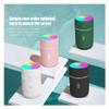 TTPP Colorful Cool Mini Humidifiers with LED Night Light 220ml Portable Ultra Quiet Humidifier for Home Car Bedroom Office and Travel-White view 2