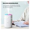 TTPP Colorful Cool Mini Humidifiers with LED Night Light 220ml Portable Ultra Quiet Humidifier for Home Car Bedroom Office and Travel-White view 3