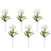 PRETYZOOM Realistic Lily of The Valley Artificial Flowers 6pcs Set for Home Office Party Decorations view 2