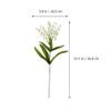 PRETYZOOM Realistic Lily of The Valley Artificial Flowers 6pcs Set for Home Office Party Decorations view 3