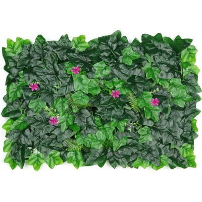 QIAOH Artificial Boxwood Panels 12PCS, Grass Wall Panels, Greenery Wall Backdrop, Green Wall Backdrop, Boxwood Hedges Wall Backdrop Outdoor Indoor Backyard