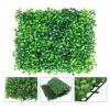 QIAOH Artificial Boxwood Panels 12PCS, Grass Wall Panels, Greenery Wall Backdrop, Green Wall Backdrop, Boxwood Hedges Wall Backdrop Outdoor Indoor Backyard view 2