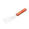 2PCS Metal Slotted Spatula Set, Stainless Steel Spatula with Wooden Handle Griddle Accessories Pancake Turner Flipper for Cast Iron Skillet Grill Baking Cooking view 4
