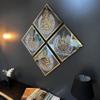 iwa concept Ayatul Kursi, Surah Al Ikhlas, Al Falaq and Al Nas Tempered Glass Set Islamic Wall Art, Quran Verse Arabic Calligraphy Decor, Islamic Gift for Muslims at Ramadan (Black Glass) view 4