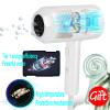 Hotel Wall Mounted Hair Dryer for Bathroom,Restroom Professional Blow Dryer,with Stand Rack,Specialised Motor for Salon,Fast Drying - GiftsMassage Comb,Screws+ Adhesive 110V view 3