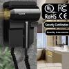Hotel Wall Mounted Hair Dryer for Bathroom,Restroom Professional Blow Dryer,with Stand Rack,Specialised Motor for Salon,Fast Drying - GiftsMassage Comb,Screws+ Adhesive 110V view 4