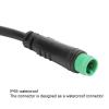5Pin Extension Cable, Durable Copper Wiring Long Distance Connection Monitor Cable Male to Male for Home Office Gaming Conference Room Education Use view 2