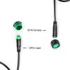 5Pin Extension Cable, Durable Copper Wiring Long Distance Connection Monitor Cable Male to Male for Home Office Gaming Conference Room Education Use view 3