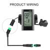 5Pin Extension Cable, Durable Copper Wiring Long Distance Connection Monitor Cable Male to Male for Home Office Gaming Conference Room Education Use view 4