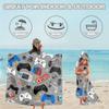 Sleepwish Kids Beach Towel for Boys Girls, Video Game Hooded Bath Towel Wrap, Teens Gaming Controller Pool Towel with Hood (Adults, 1 Piece) view 4
