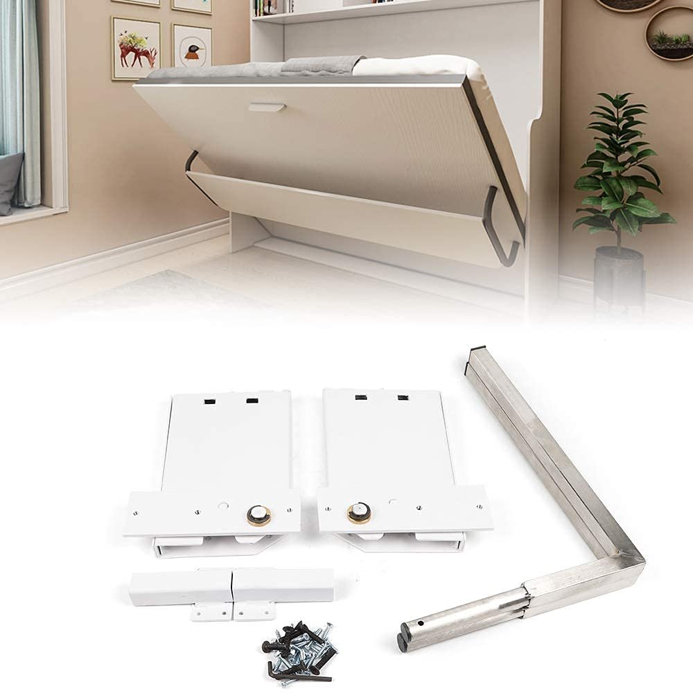 Murphy Bed Kit - DIY Wall Bed Hardware, Vertical Mounting, Heavy Duty Support (Medium)