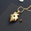 Cremation Jewelry Rose Floer Shape Urn Pendant Necklace Pet Cremation Ash Urn Jewelry Ashes Keepsake view 4