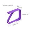 uxcell Tablecloth Clips 50mm x 40mm 420 Stainless Steel Holder for Home Restaurant Banquet Outdoor Picnic Table Cloth Fixing Purple 4 Pcs view 2