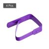 uxcell Tablecloth Clips 50mm x 40mm 420 Stainless Steel Holder for Home Restaurant Banquet Outdoor Picnic Table Cloth Fixing Purple 4 Pcs view 3