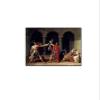 Jacques Louis David-The Oath of Horatii (1784) Canvas Wall Art Poster Home Decor Ready to Hang(50x65cm 20"x26",Framed) view 2