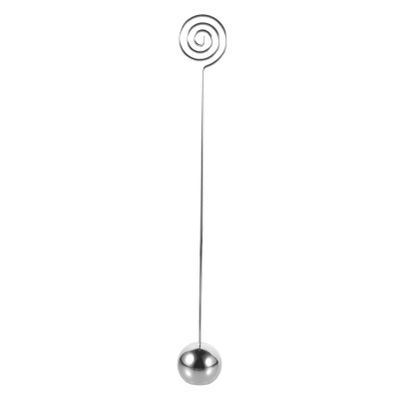 Gadpiparty Stainless Steel Picture Clip Number Note Holder Stand for Hotel Party Photography Scene