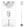 Gadpiparty Stainless Steel Picture Clip Number Note Holder Stand for Hotel Party Photography Scene view 4