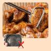 Round Air Fryer Liners 100Pcs Disposable Air Fryer Parchment Paper Liners Non-stick Disposable Round Baking Paper 6.3in Food Gloves For Oil-proof Water-proof Air Fryer Accessories view 3