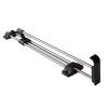 DONGYUE Heavy-Duty Extendable Pull Out Closet Rod,Sliding Wardrobe Closet Valet Rod,Hanging Rod for Closet Storage, Adjustable Size 25-50cm (Size : 30cm/11.8in) view 1