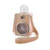 Grafken Retro Cute Night Light Spray Multi-Functional Handheld Hanging Neck Mini Small Fan Convenient Outdoor (Color : Beige) view 1