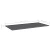 Tidyard Wall Mounted Bookshelf Set, High Gloss Gray Engineered Wood Shelves 39.4x19.7x0.6 Inches, Space Saving Storage for Living Room, Library, Bedroom view 2