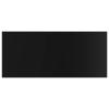Tidyard Wall Mounted Shelves, High Gloss Black Engineered Wood Shelf Set of 4, 39.4 x 19.7 Inches, Minimalist Storage Solution for Library, Living Room, Home Decor view 3
