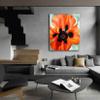 Le-Ntt-Ko Georgia O'keeffe Canvas Art Wall Decor for Bedroom Home Decorations Poster for Living Room Canvas Wall Art Paintings Pictures Home DecorRed Poppy25x30cm 10x12inch-Unframed view 3
