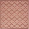 Nourison Home Easy Care Coral Orange 5' x 7' Area Rug - Easy Clean, Non Shedding, Bed Room, Living Room, Dining Room, Kitchen (5' x 7') view 4
