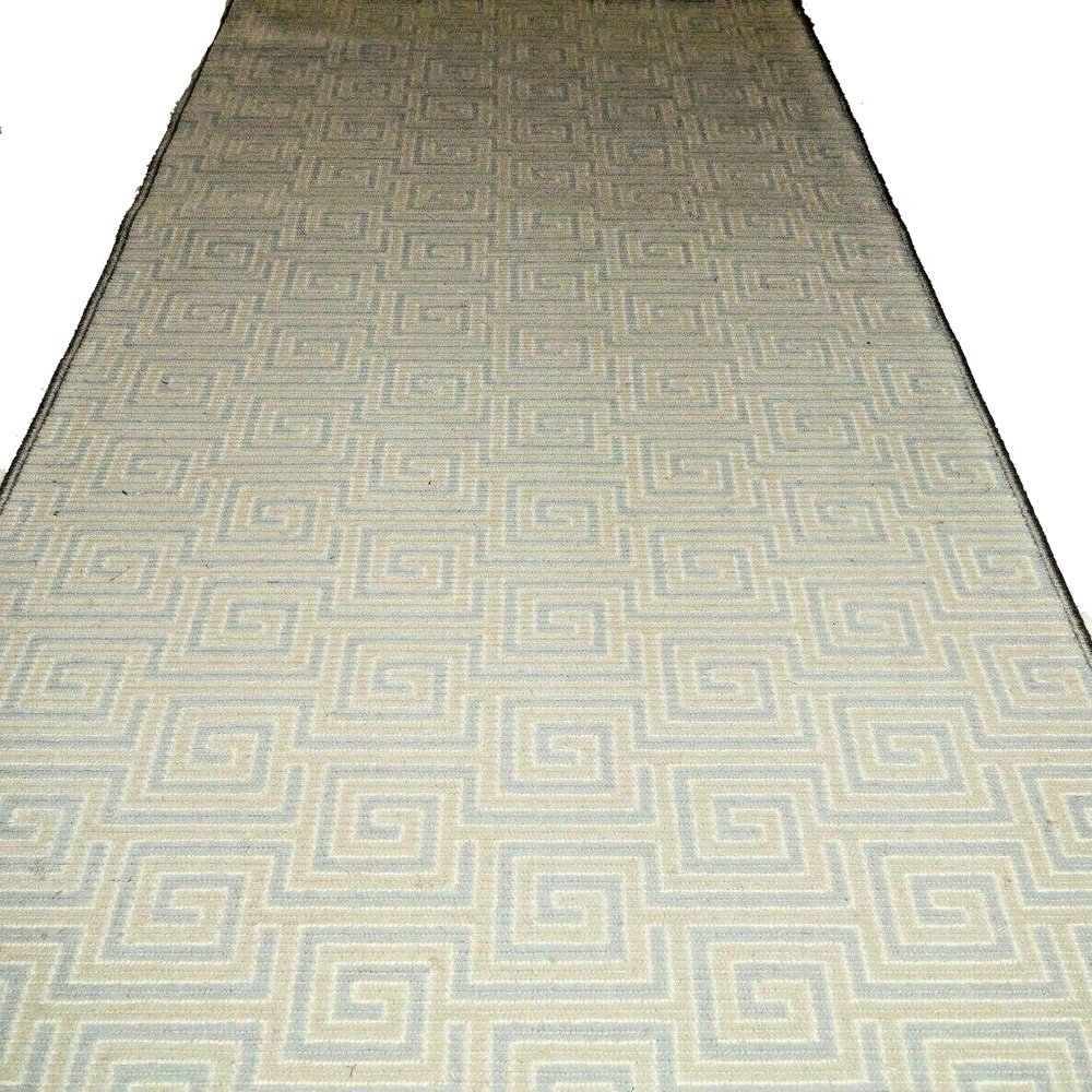 34" x 100" Runner Hallway 100% Wool Woven Home Dcor