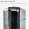 Vornado OSCR37 AE Oscillating Tower Fan and Air Circulator, Works with Alexa, Whole Room, Black, A Certified for Humans Device view 4