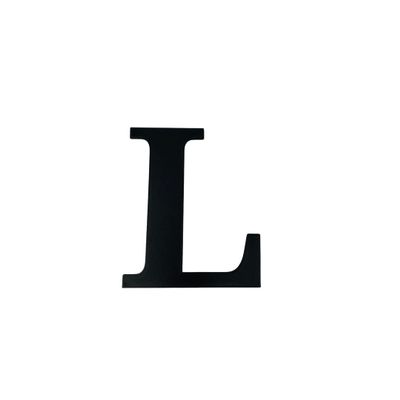 Alphabet Wall Sign Lettering - Decorative 3D Printed Home Sign - Personalize your Living Room and Bedroom Wall - Letter Symbol Wall Decor (L)